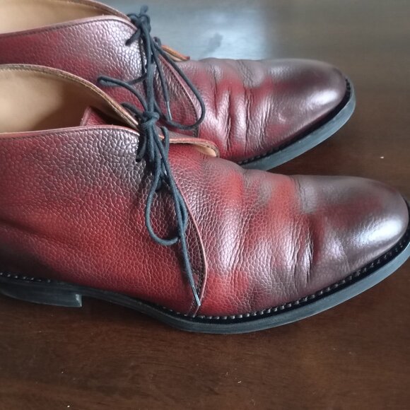 BROOKS BROTHERS PEAL & CO x Alfred Sargent Chukka boots Sz 8.5 D Brown England main image 6